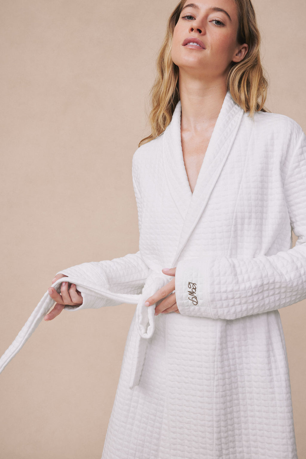 Spa Robe in White - Main Image 1