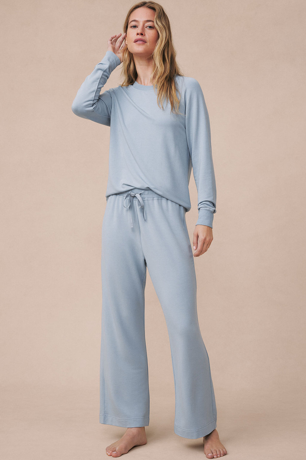 Relax Pants Set in Dusty Blue - Main Image 3